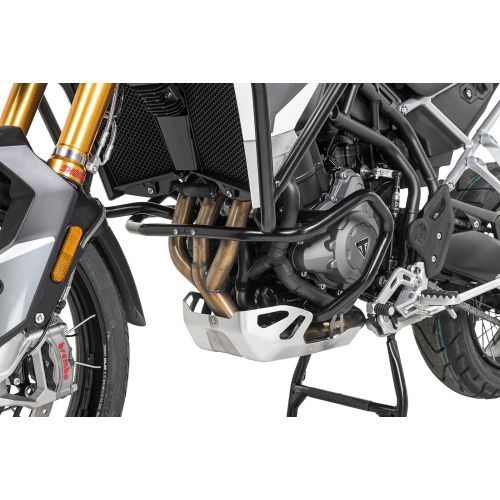 01-421-5156-0 Estribo de proteccion del motor negro para Triumph Tiger 900 (-2023)
