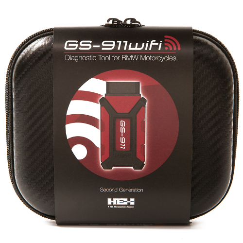 01-030-0195-0 GS-911 WIFI OBD2 Enthusiast 10 VIN Herramienta de diagnostico para motocicletas BMW