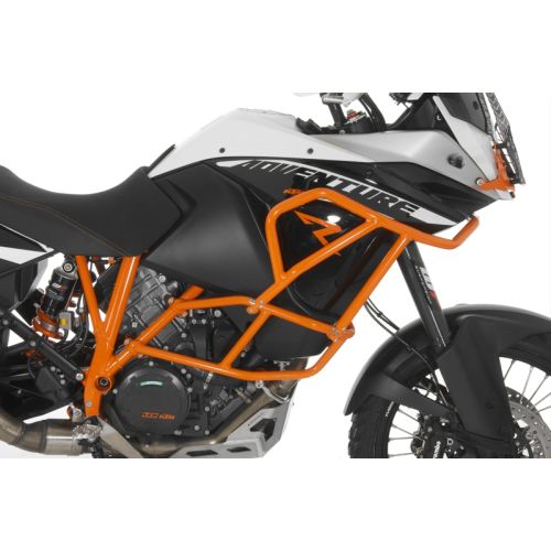 01-371-5161-0 Crash bar extension for KTM 1050 Adventure/ 1090 Adventure/ 1190 Adventure/ 1190 Adventure R for original KTM crash bars, orange