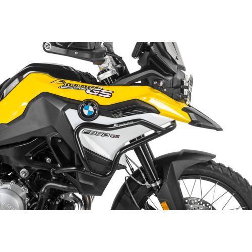 01-082-5163-0 Stainless steel crash bar, black for BMW F850GS/ F750GS