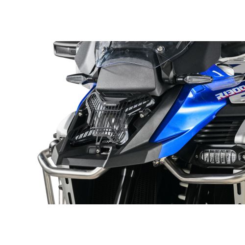 01-035-5096-0 Protection noir à attache rapide pour phare BMW R1300GS ADV *OFFROAD USE ONLY*