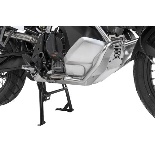 01-372-5132-0 Sabot moteur RALLYE Evo, Aluminium pour KTM 790 Adventure/ 790 Adventure R - KTM bequille centrale