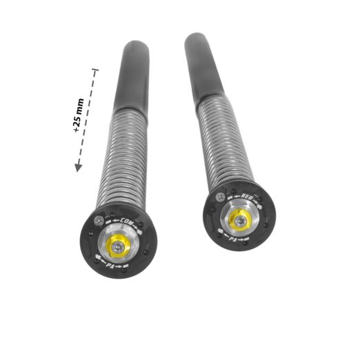 01-632-5874-0 Touratech Suspension Cartridge Kit Extreme +25mm para Yamaha Tenere 700 (2019-)