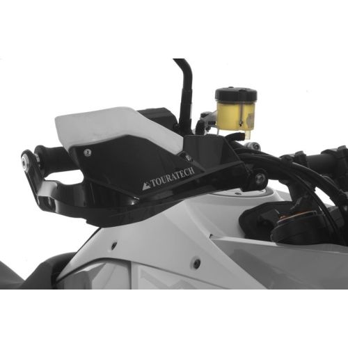 01-040-6711-0 Touratech Protectores GD de mano, negro KTM 890/ 790/ 1050/ 1090/ 1190 Adv (R)/ 1290 S Adv/ LC8 Adv, manillar de aluminio, Husqvarna Norden 901