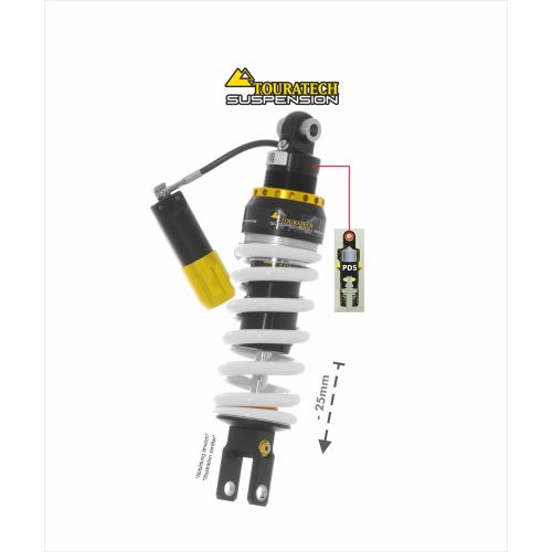 01-401-5866-0 Touratech Bajada de suspension (-25mm) para Honda XL 750 Transalp (2023-) Tipo Level2