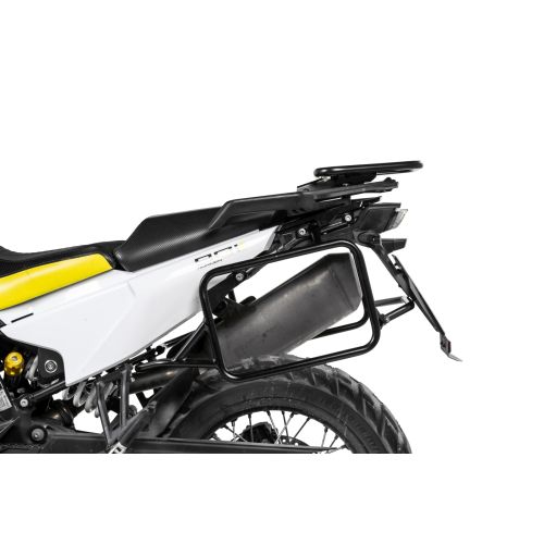 01-414-5560-0 Portamaletas de acero inoxidable, negro, para Husqvarna Norden 901, KTM 890 Adventure/ 890 Adventure R/ 790 Adventure / 790 Adventure R