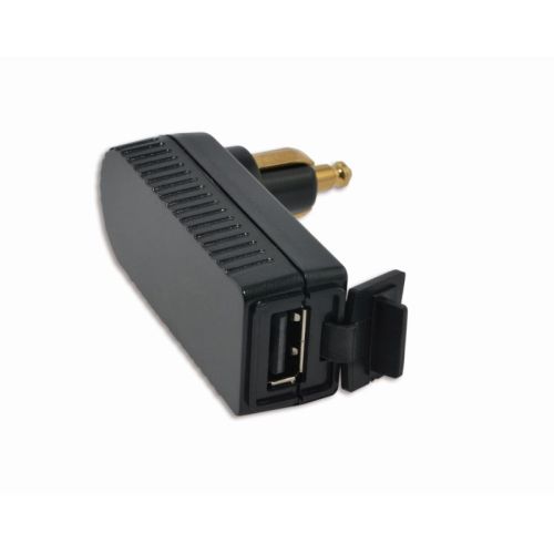 01-030-0165-0 Right angle USB-A charger for DIN motorcycle socket