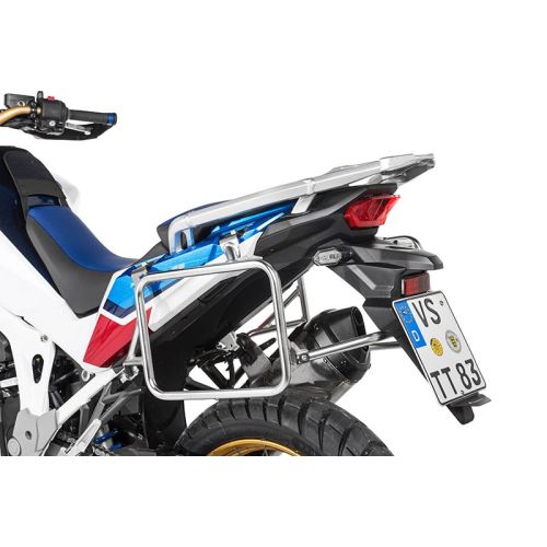 01-403-5555-0 Stelaż kufrow bocznych ze stali nierdzewnej, srebrny do Hondy CRF 1100 L Africa Twin (2022-), CRF1100L Adventure Sports