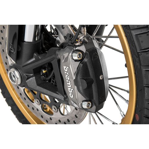 01-621-5172-0 Cubierta de la pinza portapastillas, negro para Ducati Scrambler a partir de 2015