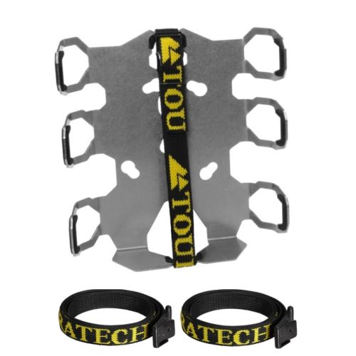 01-050-0911-0 ZEGA Pro/ZEGA Mundo - Placa de adaptacion del soporte con correa proteccion: de botellas-doble