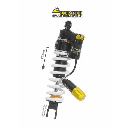 01-632-5892-0 Ressort-amortisseur Touratech Suspension -25mm pour la Yamaha Tenere 700 World Raid a partir de 2022 Type Extreme