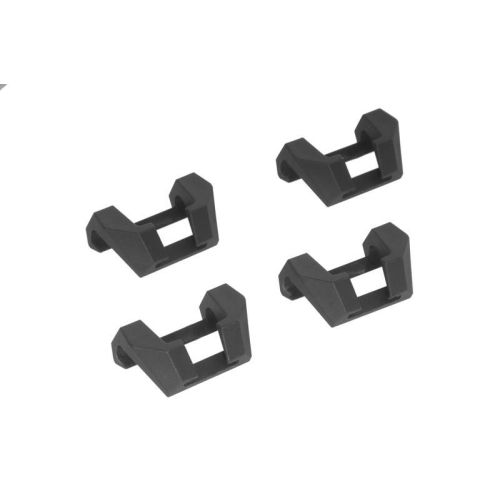 01-050-0885-0 ZEGA gancho para tapa del maletero, set de 4 piezas, para 20mm del cinturon