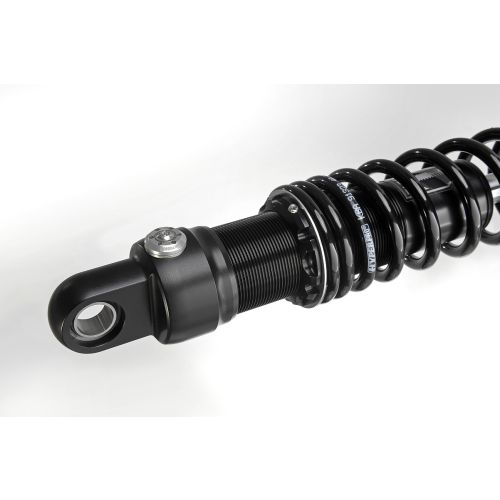 01-660-5812-0 BLACK-T Twin-Shock Set Stage2 for Harley Davidson FLH / FLTR Road Glide / Road King / Street Glide 2015-2020 (length 12 inch)