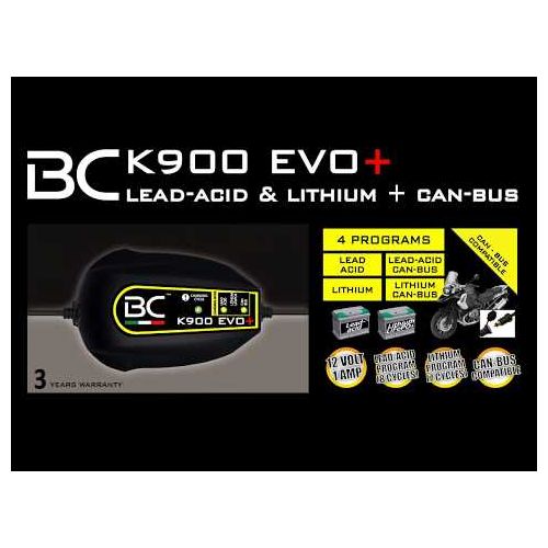 01-130-0018-0 Chargeur de batterie BC K900 EVO+ pour batteries au plomb et au lithium