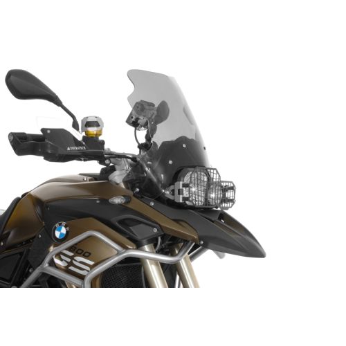01-048-5095-0 Proteccion de acero inoxidable para los faros negro, con cierre rapido, para BMW F650GS(Twin)/F700GS/F800GS/F800GS Adventure *OFFROAD USE ONLY*