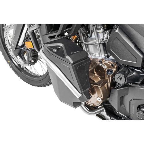 01-403-5154-0 Toolbox with engine crash bar - retrofit kit - left side, stainless steel for Honda CRF1100L Africa Twin/ CRF1100L Adventure Sports
