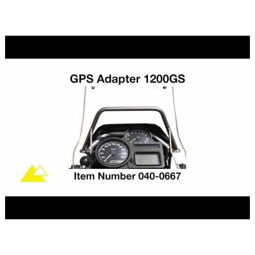 01-040-0667-0 Adaptador de montaje de estribo tubular para GPS  R1200GS por encima de los instrumentos Adaptador de montaje GPS Soporte para dispositivos de navegacion