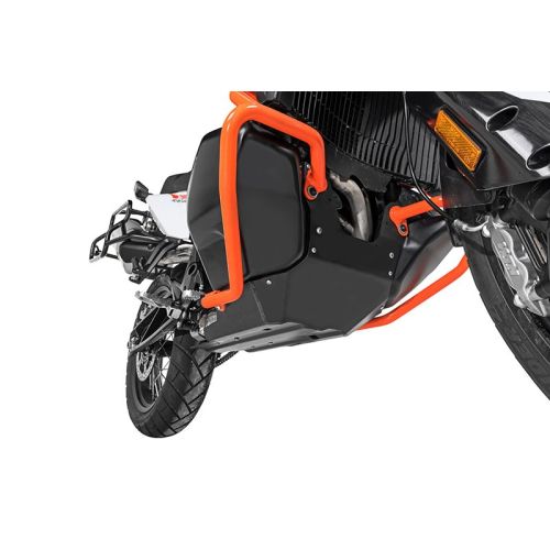 01-372-5136-0 Protector de motor RALLYE Evo, Aluminio negro para KTM 790 Adventure/ 790 Adventure R