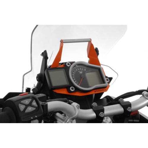 01-371-5416-0 Adaptateur de montage sur cadrans pour GPS, orange, pour la KTM 1050 Adventure/ 1090 Adventure/ 1190 Adventure/ 1190 Adventure R