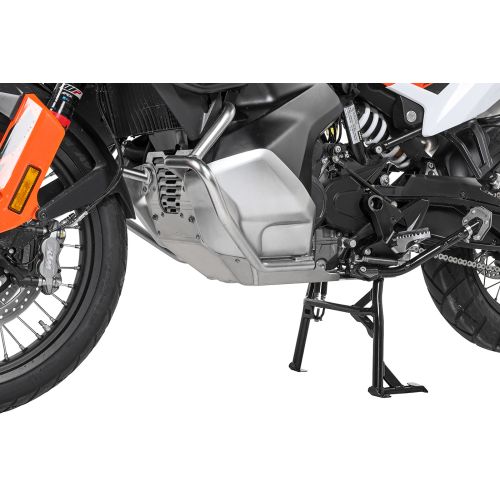01-372-5132-0 Sabot moteur RALLYE Evo, Aluminium pour KTM 790 Adventure/ 790 Adventure R - KTM bequille centrale