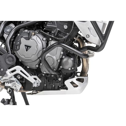 01-421-5156-0 Estribo de proteccion del motor negro para Triumph Tiger 900 (-2023)
