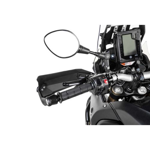 01-632-5661-0 Hand protectors DEFENSA Expedition, black, for Yamaha Tenere 700 / World Raid