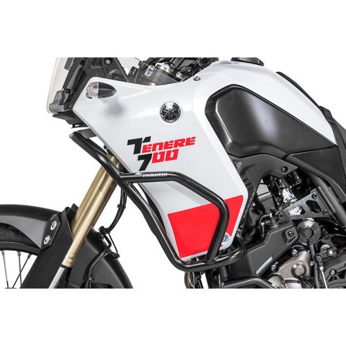 01-632-5163-0 Barra de proteccion superior de acero inoxidable, negro para Yamaha Tenere 700 (-2024)