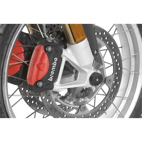 01-045-5507-0 Patin de protection essieu avant (Set) pour BMW R1250GS (-2021)/ R1250GS Adventure (-2021)/ R1200GS (LC) / R1200GS Adventure (LC)/ R1250RT/ R1200RT (LC)