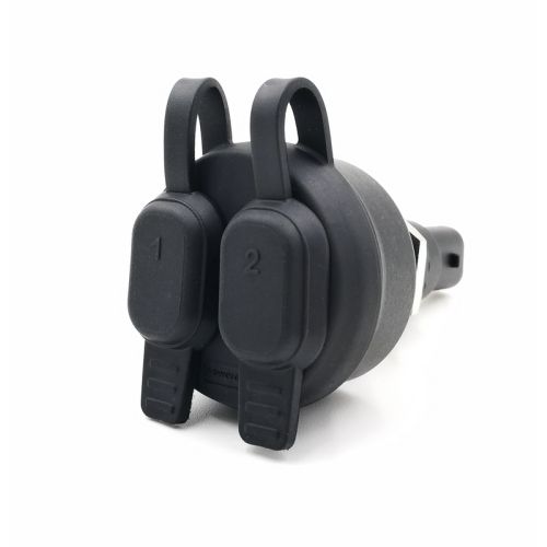 01-030-0084-0 Enchufe doble USB Plug-n-Play para motocicletas BMW