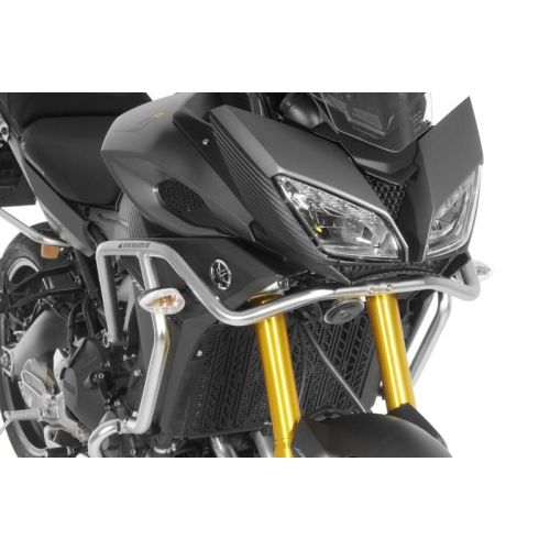 01-630-5015-0 Radiator guard for Yamaha MT-09 Tracer, aluminium, black