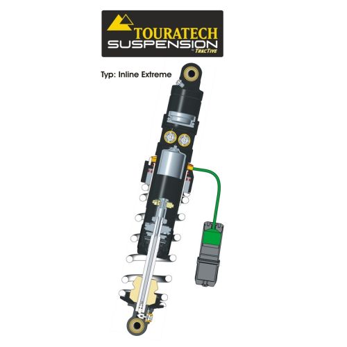 Touratech Suspension shock absorber for BMW F800GS Adventure