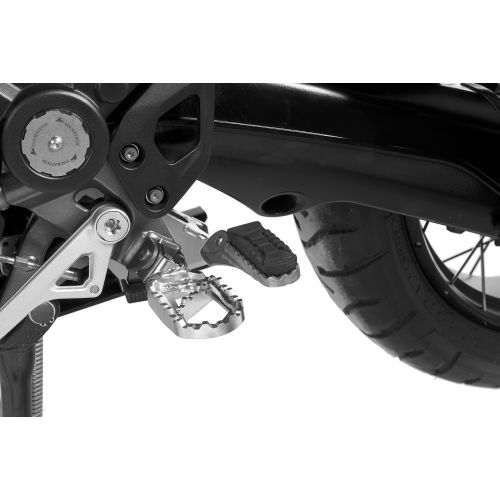 01-045-5316-0 *Works* long-distance foot pegs, low for BMW R1300GS/ Adventure, R1250GS/ Adventure, R1200GS (LC)/ Adventure (LC), F900GS/ Adventure, F850GS/ Adventure, F800GS(2024-), F750GS