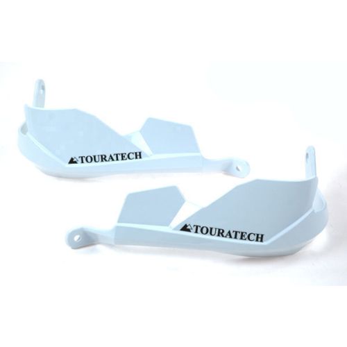01-040-6715-0 Touratech Protectores GD de mano, blanco KTM 890/ 790/ 1050/ 1090/ 1190 Adv (R)/ 1290 S Adv/ LC8 Adv, manillar de aluminio, Husqvarna Norden 901