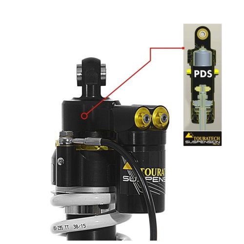 01-402-5879-0 Touratech Suspension lowering shock (-25 mm) for Honda CRF1000L Africa Twin from 2018 Type Extreme