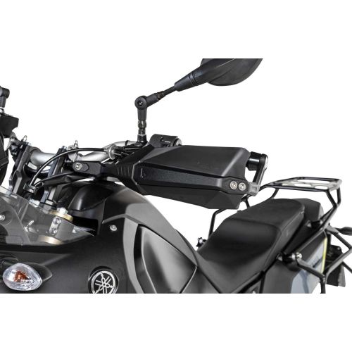 01-632-5661-0 Protecteurs de mains DEFENSA Expedition, noir, pour Yamaha Tenere 700 / World Raid