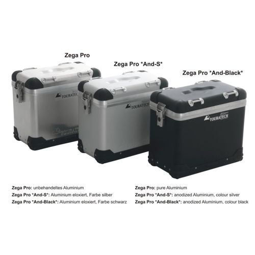ZEGA Pro Aluminium pannier system 