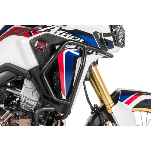 01-402-5161-0 Estribo de proteccion de acero inoxidable negro, para Honda CRF1000L Africa Twin