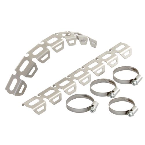 01-044-0132-0 Ecran de protection collecteur universel, 42-47mm p. ex. BMW R1200GS/Adventure,BMW R nineT/ RnineT Scrambler/ RnineT Urban G/S, HP2