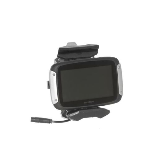 01-065-0321-0 Handlebar mount motorbike for TomTom Rider 40/400/410/450/550, lockable, black anodised