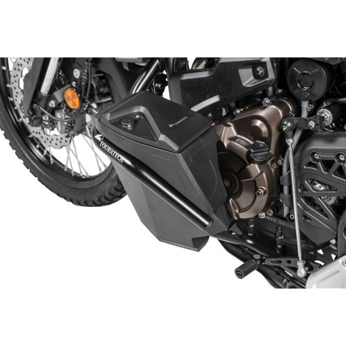 01-632-5167-0 Boîte a outils avec arceau de protection moteur - complet - inox, noir pour Yamaha Tenere 700 (-2024)