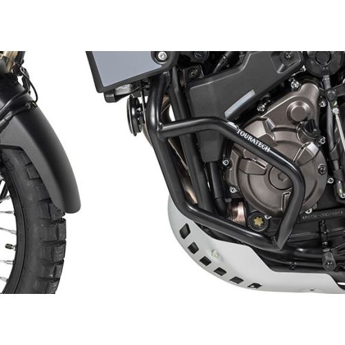 01-632-5161-0 Gmole dolne ze stali nierdzewnej, czarne, Yamaha Tenere 700