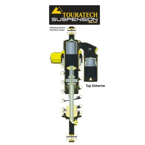 01-402-5870-0 Tubo amortiguador de la suspension Touratech para Honda CRF1000L Africa Twin (2015-2017) modelo Extreme