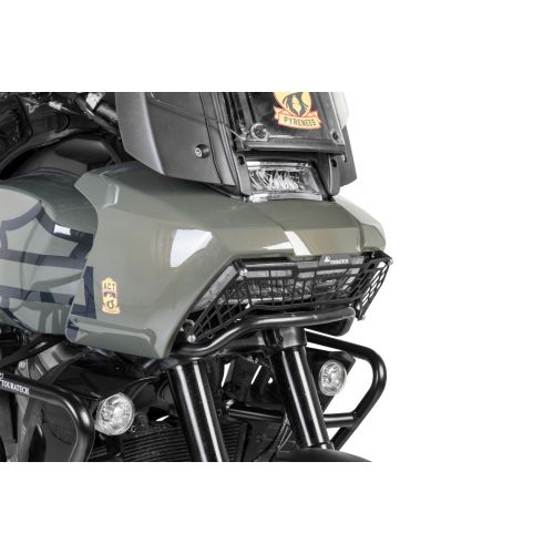 01-440-5095-0 Protection de phare noire a attache rapide pour Harley-Davidson RA1250 Pan America 