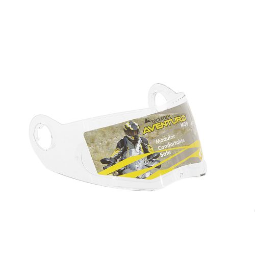 01-500-2303-0 Visiere pour Touratech Aventuro Mod, transparent, taille XL-3XL, avec preparation pour ecran interieur antibuee