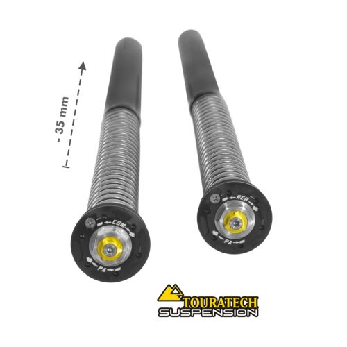 01-632-5876-0 Touratech Suspension Cartridge Kit inferior -35mm para Yamaha 700 Tenere (2019-2024)