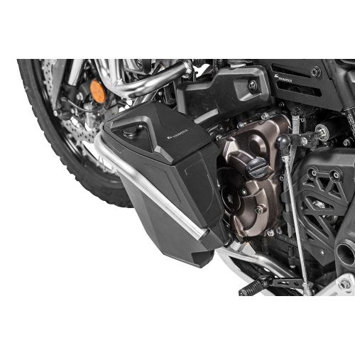 01-632-5166-0 Caja de herramientas con estribo de proteccion del motor - Kit de reequipamiento - izquierdo, inox para Yamaha Tenere 700 (-2024)