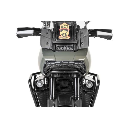 01-440-5095-0 Proteccion para los faros, negra, con cierre rapido para Harley-Davidson RA1250 Pan America