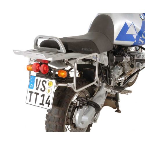 01-051-0150-0 Pannier Racks for pannier case Zega Pro for BMW R1150GS/ R1150GS Adventure/ R1100GS/ R850GS stainless steel