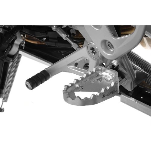 01-045-5315-0 Reposapies para viajes *Works* para BMW R1300GS/ Adventure, R1250GS/ Adventure, R1200GS (LC)/ Adventure (LC), F900GS/ Adventure, F850GS/ Adventure, F800GS(2024-), F750GS