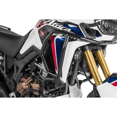 01-402-5161-0 Gmole gorne, stal nierdzewna, czarne do Honda CRF1000L Africa Twin